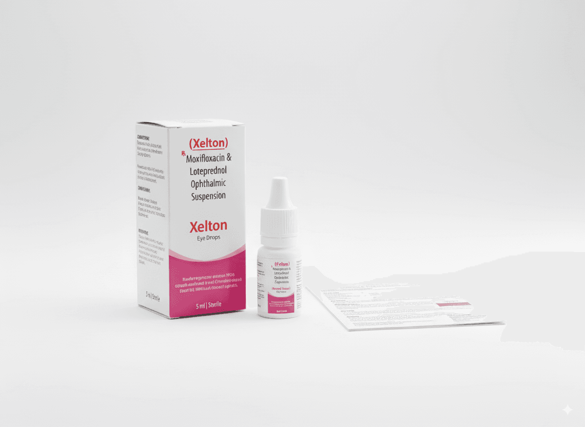 Moxifloxacin & Loteprednol Ophthalmic Suspension